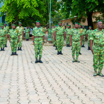 IMG_0116 Promotion au sein des Eaux, Forêts et Chasse : 25 officiers accèdent à de nouveaux grades