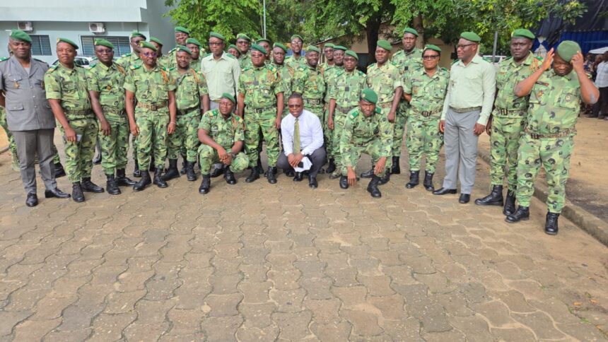 Eaux, Forêts et Chasse : 14 officiers accèdent à de nouveaux grades