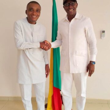 A peine installé à la tête de la commune de Comé : Le nouveau Maire Yao Mike-Edgar TOHOUÉGNON en visite chez le Préfet MILOHIN