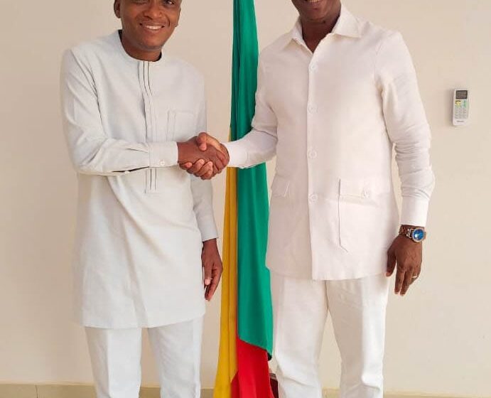 IMG-20260217-WA0118 A peine installé à la tête de la commune de Comé : Le nouveau Maire Yao Mike-Edgar TOHOUÉGNON en visite chez le Préfet MILOHIN