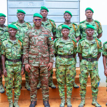 Dix nouveaux conservateurs forgés dans la rigueur militaire pour défendre les forêts du Bénin